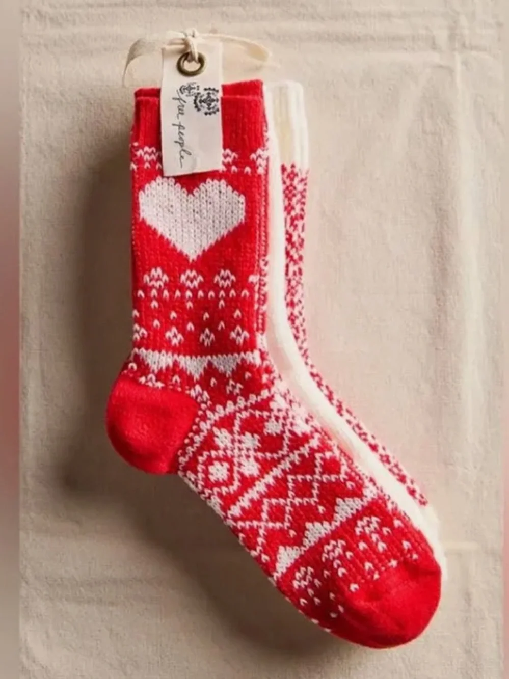 Free People Nordic Knit Sock Bundle OS NWT 2 Sets of 3